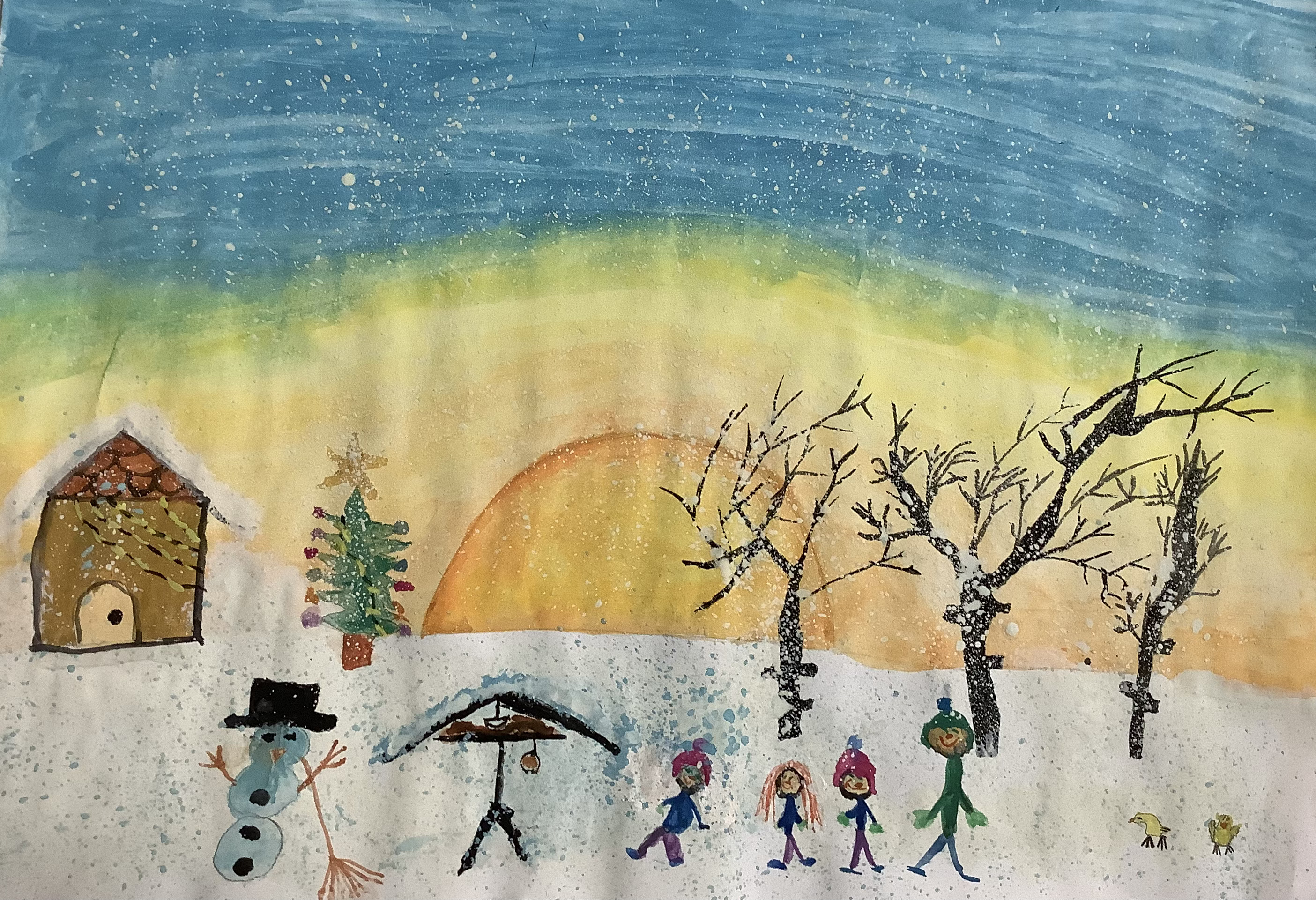 Sophia Westermann, Wasserfarbe, Klasse 5a