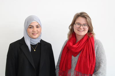 Zwei neue Gesichter am KWG – Zainab Hamidi und Anna Böger verstärken das Kollegium
