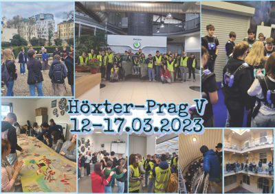 Herzlicher Empfang am Thomas-Mann-Gymnasium in Prag – KWGler besuchen tschechische Partnerschule